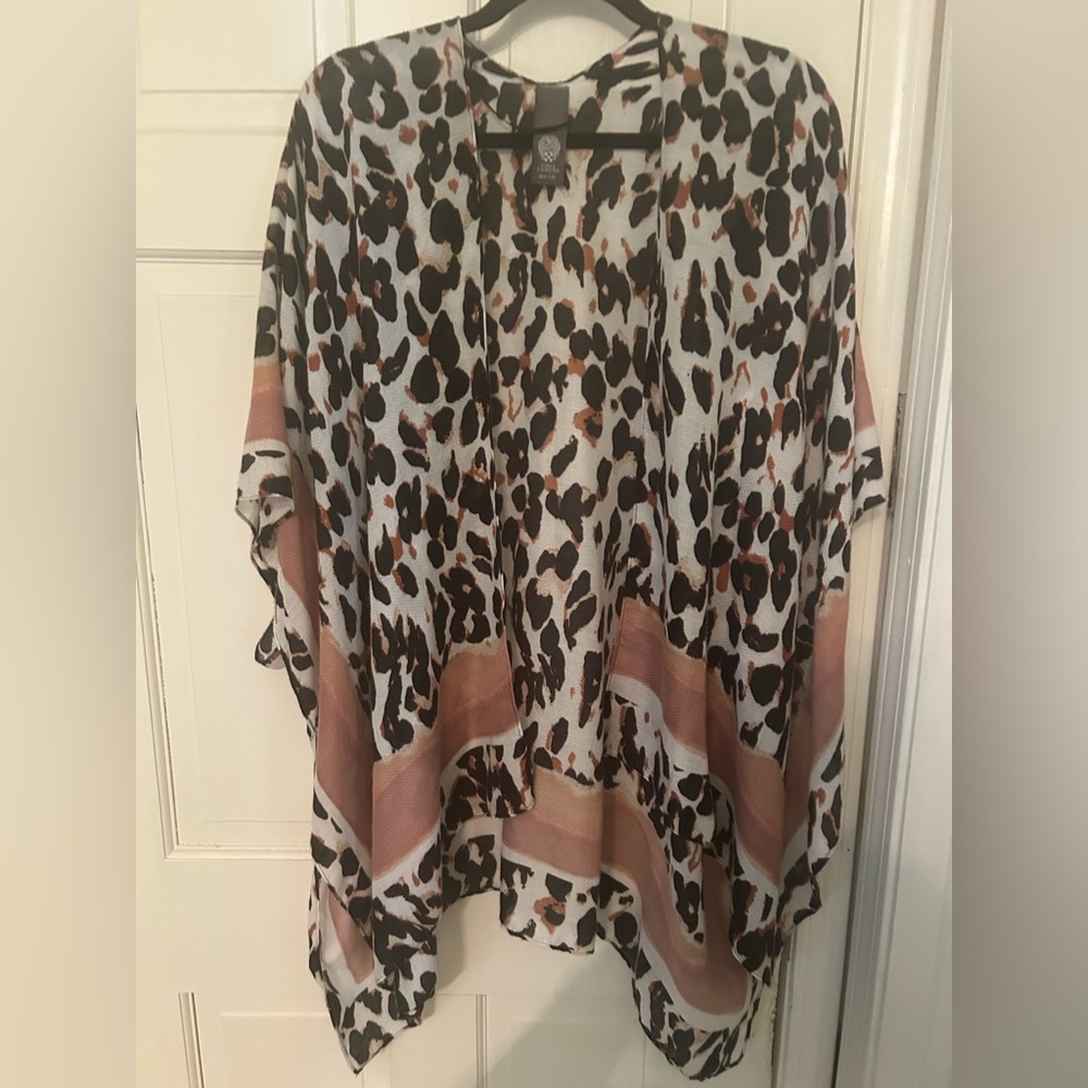 Vince Camuto Animal Print Kimono